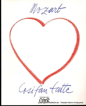 Seller image for Programmheft zur Neuinszenierung Cosi fan tutte von Wolfgang Amadeus Mozart am 17. November 1991 for sale by Programmhefte24 Schauspiel und Musiktheater der letzten 150 Jahre