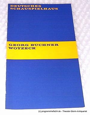 Programmheft Woyzeck von Georg Büchner. Premiere 13. September 1969. Spielzeit 1969 / 70 Heft 4