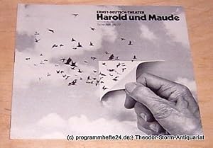 Bild des Verkufers fr Programmheft Harold und Maude von Colin Higgins. Premiere 25. November 1976. Spielzeit 1976 / 77 zum Verkauf von Programmhefte24 Schauspiel und Musiktheater der letzten 150 Jahre