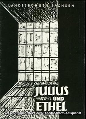 Bild des Verkufers fr Programmheft Julius und Ethel. Szenen von Leon Kruczkowski. Premiere 9. September 1956. Landesschauspiel 1956 / 57 Heft 1 zum Verkauf von Programmhefte24 Schauspiel und Musiktheater der letzten 150 Jahre