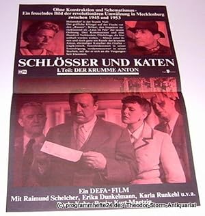 Filmplakat Schlösser und Katen. I. Teil: Der krumme Anton