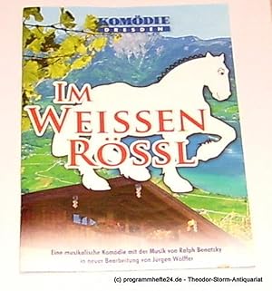 Seller image for Programmheft Im Weissen Rssl. Musikalische Komdie von Ralph Bernatzky for sale by Programmhefte24 Schauspiel und Musiktheater der letzten 150 Jahre