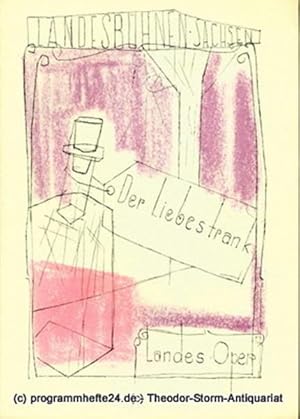 Seller image for Programmheft Der Liebestrank. Komische Oper. Spielzeit 1956 / 57 Landesoper Heft 4 for sale by Programmhefte24 Schauspiel und Musiktheater der letzten 150 Jahre