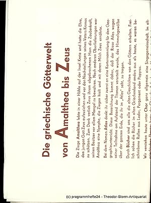 Bild des Verkufers fr Programmheft KINDER. Ein Kindermrchen von Peter Hacks. Premiere 1.4.1984. Spielzeit 1984 / 85 Heft Nr. 3 zum Verkauf von Programmhefte24 Schauspiel und Musiktheater der letzten 150 Jahre