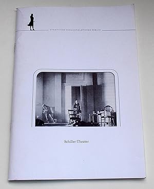 Seller image for Programmheft Die schmutzigen Hnde. Les maines sales von Jean-Paul Sartre. Premiere 21. September 1985. Spielzeit 1985 / 86 for sale by Programmhefte24 Schauspiel und Musiktheater der letzten 150 Jahre