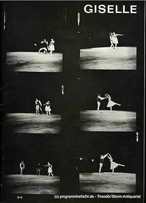 Immagine del venditore per Programmheft GISELLE. Ballet phantastique von Saint-Georges, Gautier, Coralli. Kieler Erstauffhrung 30. Dezember 1970. Spielzeit 1970 / 71 Heft 12 venduto da Programmhefte24 Schauspiel und Musiktheater der letzten 150 Jahre