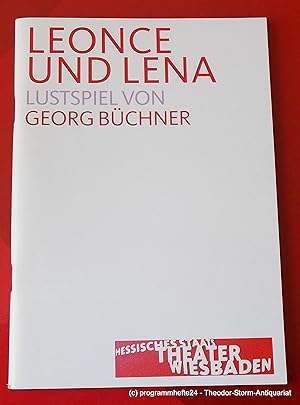 Immagine del venditore per Programmheft LEONCE UND LENA. Lustspiel von Georg Bchner. Premiere 14. Januar 2006. Spielzeit 2005 / 2006 venduto da Programmhefte24 Schauspiel und Musiktheater der letzten 150 Jahre