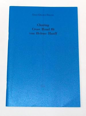 Programmheft Charing Cross Road 84 von Helene Hanff. Deutschsprachige Erstaufführung. Premiere 18...