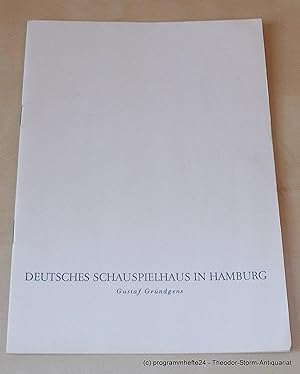 Becket oder die Ehre Gottes. Schauspiel in 4 Akten. Mittwoch, 8. März 1961 Programmheft. Deutsche...