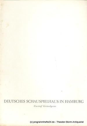 Programmheft Die Verschwörung des Fiesko zu Genua. Trauerspiel von Friedrich Schiller. 8. Januar ...