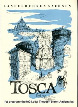 Bild des Verkufers fr Programmheft Tosca. Musikdrama nach V. Sardou u.a. Spielzeit 1957 / 58 Landesoper Heft 1 zum Verkauf von Programmhefte24 Schauspiel und Musiktheater der letzten 150 Jahre