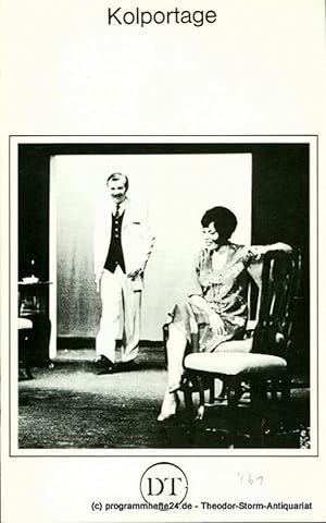 Bild des Verkufers fr Programmheft Kolportage. Komdie von Georg Kaiser. Premiere 2. Juni 1979. Spielzeit 1978 / 79 Heft 461 zum Verkauf von Programmhefte24 Schauspiel und Musiktheater der letzten 150 Jahre