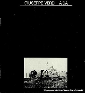 Seller image for Programmheft zur Premiere Aida am 21. August 1986 for sale by Programmhefte24 Schauspiel und Musiktheater der letzten 150 Jahre