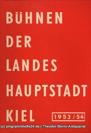 Immagine del venditore per Bhnen der Landeshauptstadt Kiel 1953 / 54 fortlaufende Seiten 9-16 venduto da Programmhefte24 Schauspiel und Musiktheater der letzten 150 Jahre