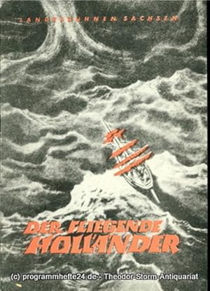 Bild des Verkufers fr Programmheft Der fliegende Hollnder. Dramatische Ballade von Richard Wagner. Spielzeit 1955 / 56 Landesoper Heft 3 zum Verkauf von Programmhefte24 Schauspiel und Musiktheater der letzten 150 Jahre