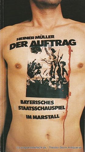 Seller image for Programmheft DER AUFTRAG von Heiner Mller Spielzeit 1986 / 87 Heft 10 for sale by Programmhefte24 Schauspiel und Musiktheater der letzten 150 Jahre