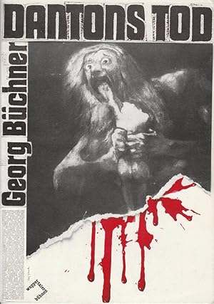 Immagine del venditore per Programmheft DANTONS TOD von Georg Bchner. Premiere 13. September 1985 venduto da Programmhefte24 Schauspiel und Musiktheater der letzten 150 Jahre