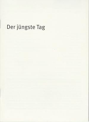 Seller image for Programmheft Der jngste Tag von dn von Horvath. Premiere 22. Januar 2004 Residenz Theater Spielzeit 2003 / 2004 Heft Nr. 43 for sale by Programmhefte24 Schauspiel und Musiktheater der letzten 150 Jahre