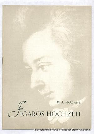 Immagine del venditore per Programmheft Figaros Hochzeit. Heitere Oper von Wolfgang Amadeus Mozart venduto da Programmhefte24 Schauspiel und Musiktheater der letzten 150 Jahre