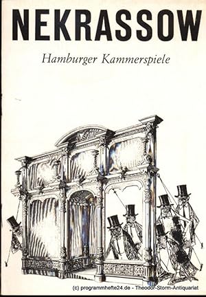 Programmheft Nekrassow. Satire von Jean-Paul Sartre. Blätter der Hamburger Kammerspiele 2. Heft d...