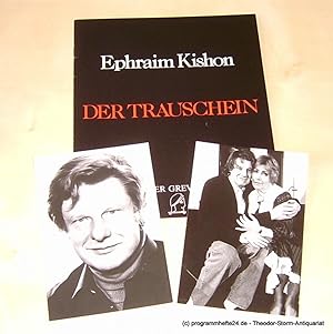 Programmheft Der Trauschein. Komödie von Ephraim Kishon. Spielzeit 1992 / 1993 mit 2 Extra Origin...