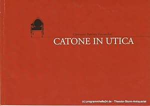 Seller image for Programmheft CATONE IN UTICA. Premiere 12. Oktober 2003 Spielzeit 2003 / 2004 Heft 58 for sale by Programmhefte24 Schauspiel und Musiktheater der letzten 150 Jahre