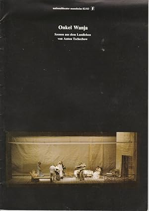 Seller image for Programmheft ONKEL WANJA. Szenen aus dem Landleben von Anton Tschechow. Premiere 26. Mrz 1983 Spielzeit 1982 / 83 Heft Nr. 11 for sale by Programmhefte24 Schauspiel und Musiktheater der letzten 150 Jahre