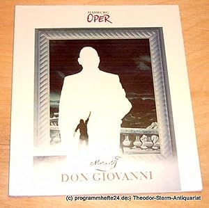 Seller image for Programmheft zur Premiere Don Giovanni am 1. September 1996 for sale by Programmhefte24 Schauspiel und Musiktheater der letzten 150 Jahre