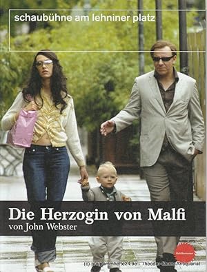 Bild des Verkufers fr Programmheft Die Herzogin von Malfi von John Webster. Premiere 30. Oktober 2004. Spielzeit 2004 / 2005 zum Verkauf von Programmhefte24 Schauspiel und Musiktheater der letzten 150 Jahre