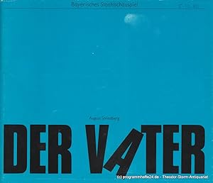 Seller image for Programmheft DER VATER von August Strindberg. Premiere 5. Dezember 1980 for sale by Programmhefte24 Schauspiel und Musiktheater der letzten 150 Jahre