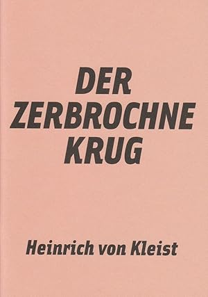 Bild des Verkufers fr Programmheft Nr. 12 Der zerbrochene Krug Premiere 27. Mrz 2010 Spielzeit 2009 / 10 zum Verkauf von Programmhefte24 Schauspiel und Musiktheater der letzten 150 Jahre