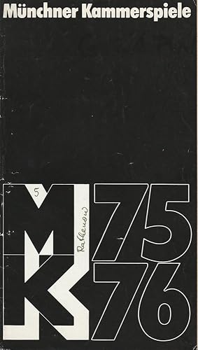 Immagine del venditore per Programmheft Hartmut Lange: Die Grfin von Rathenow. Premiere 18. Februar 1976 Spielzeit 1975 / 76 Heft 5 venduto da Programmhefte24 Schauspiel und Musiktheater der letzten 150 Jahre