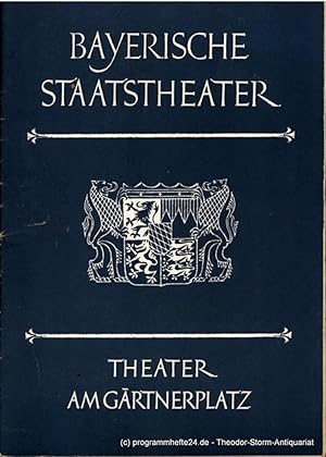 Imagen del vendedor de Programmheft Martha oder Der Markt zu Richmond. Spielzeit 1954 / 55 Heft 4 a la venta por Programmhefte24 Schauspiel und Musiktheater der letzten 150 Jahre