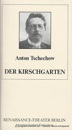 Bild des Verkufers fr Programmheft Der Kirschgarten von Anton Tschechow. Heft 4, 14. Mrz 1987 zum Verkauf von Programmhefte24 Schauspiel und Musiktheater der letzten 150 Jahre