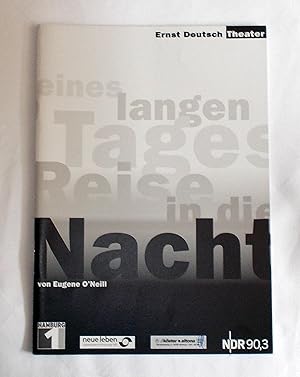 Programmheft Eines langen Tages Reise in die Nacht. Premiere 16. Januar 2003