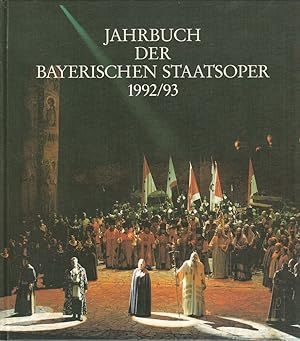 Bild des Verkufers fr Jahrbuch der Bayerischen Staatsoper 1992 / 93 XV zum Verkauf von Programmhefte24 Schauspiel und Musiktheater der letzten 150 Jahre