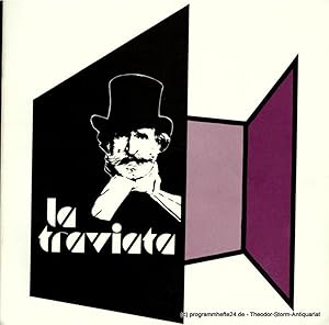 Bild des Verkufers fr Programmheft La Traviata. Oper von Giuseppe Verdi. 11. Mai 1980 zum Verkauf von Programmhefte24 Schauspiel und Musiktheater der letzten 150 Jahre