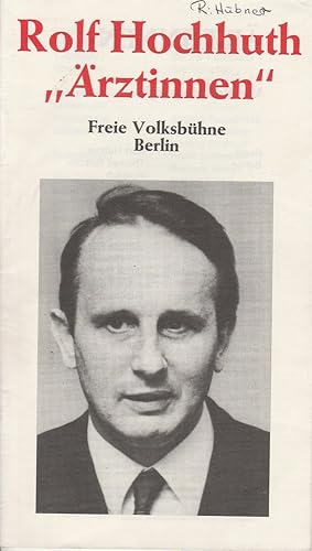 Imagen del vendedor de Programmheft RZTINNEN von Rolf Hochhuth. Premiere 26. November 1980 a la venta por Programmhefte24 Schauspiel und Musiktheater der letzten 150 Jahre