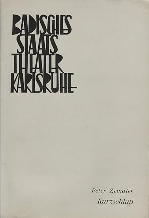 Bild des Verkufers fr Programmheft Urauffhrung KURZSCHLU. Stck von Peter Zeindler Spielzeit 1968 / 69 Heft 17 zum Verkauf von Programmhefte24 Schauspiel und Musiktheater der letzten 150 Jahre