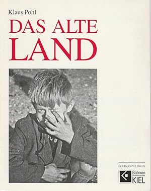 Bild des Verkufers fr Programmheft Klaus Pohl: Das alte Land. Premiere 16. Mrz 1991 Spielzeit 1990 / 91 zum Verkauf von Programmhefte24 Schauspiel und Musiktheater der letzten 150 Jahre