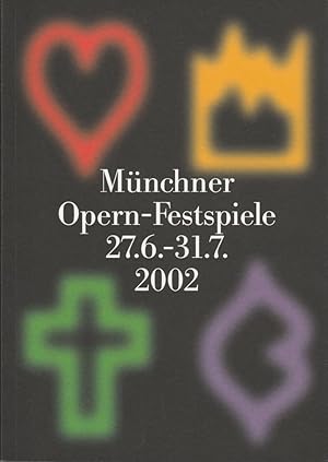 Bild des Verkufers fr Mnchner Opern-Festspielfhrer 2002 zum Verkauf von Programmhefte24 Schauspiel und Musiktheater der letzten 150 Jahre