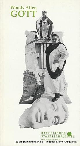 Seller image for Programmheft GOTT Komdie von Woody Allen Spielzeit 1989 / 90 Heft 55 for sale by Programmhefte24 Schauspiel und Musiktheater der letzten 150 Jahre