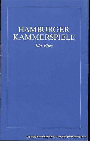 Die Verschwörung. Neufassung 1986 Premiere 25. September 1986 Programmheft Blätter der Hamburger ...