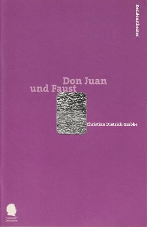 Seller image for Programmheft Don Juan und Faust Premiere 22. April 1999 Residenztheater Spielzeit 1998 / 99 Nr. 81 for sale by Programmhefte24 Schauspiel und Musiktheater der letzten 150 Jahre