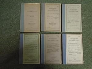 Bild des Verkufers fr Transactions of the Asiatic Society of Japan. Second Series Vol VII to Vol XII, 1930-1935 [6 volumes] zum Verkauf von Keoghs Books