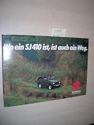 Wo ein SJ 410 ist, ist auch ein Weg. Suzuki Prospekt.