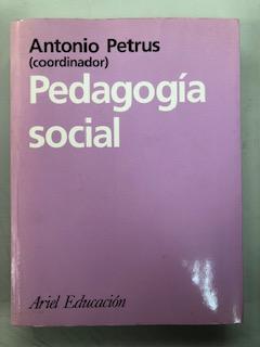 PEDAGOGIA SOCIAL