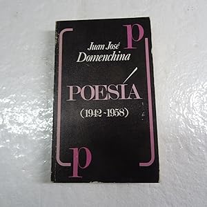 Imagen del vendedor de POESIA (1942-1958). a la venta por Librera J. Cintas