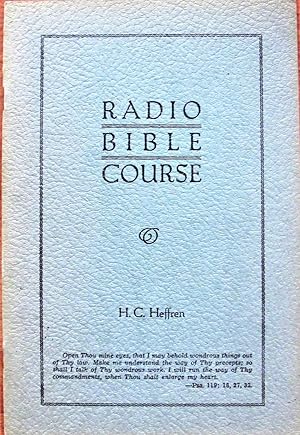 Seller image for Radio Bible Course for sale by Ken Jackson