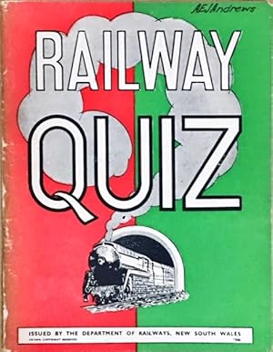 Railway Quiz /? issued by the Department of Railways, New South Wales.